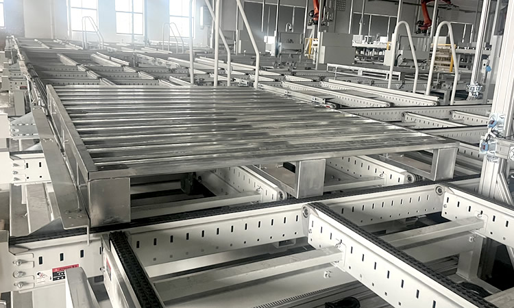 立庫(kù)鋼托盤-某知名家用電器企業(yè)